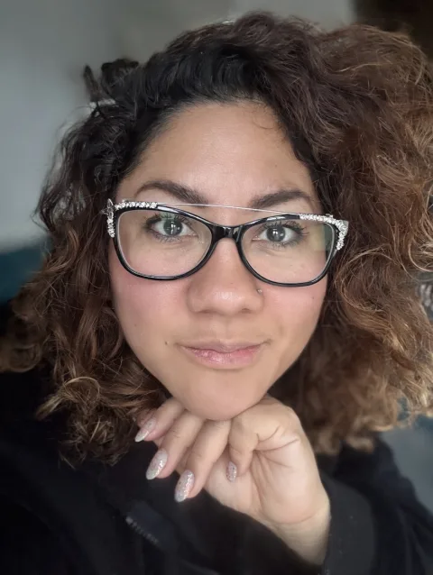 América Bernal Hluz, founder of Creatiloom Digital Strategy — web designer and digital strategist, London